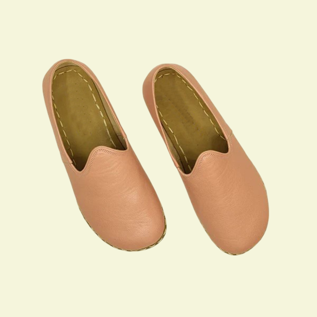 Women Barefoot Pink Slip On Shoes